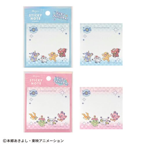 Digimon Adventure Post-it Notes (30 hojas)