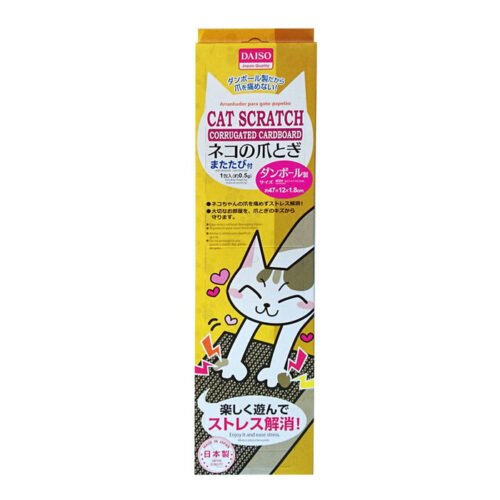 Rascador de cartón para gatos