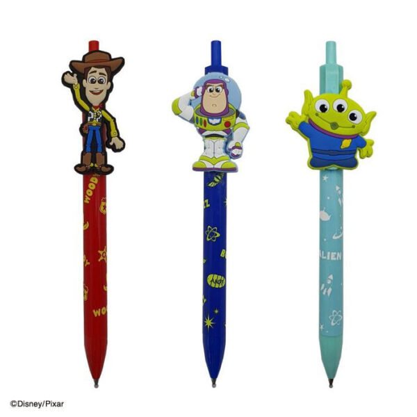 Bolígrafo con clip de goma (Toy Story)