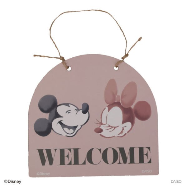 Placa de Bienvenida (Mickey & Minnie)