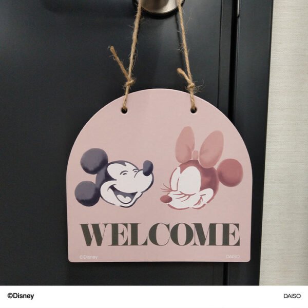 Placa de Bienvenida (Mickey & Minnie)