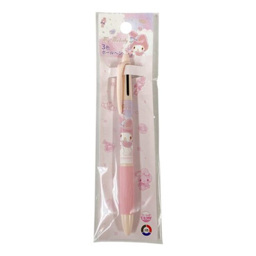 Bolígrafo de 3 colores "My Melody" (Fuwa Fuwa Magical)