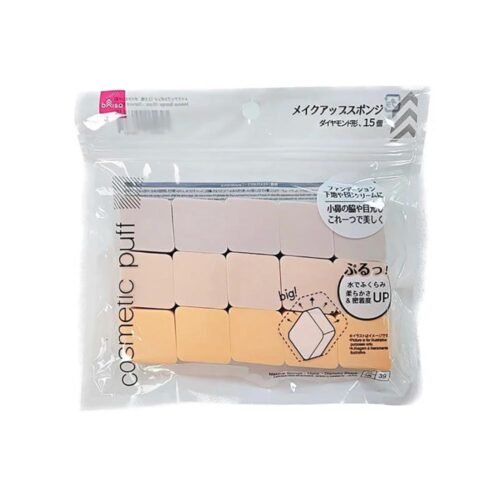 Esponja de Maquillaje (Forma Diamante, 15 Piezas)