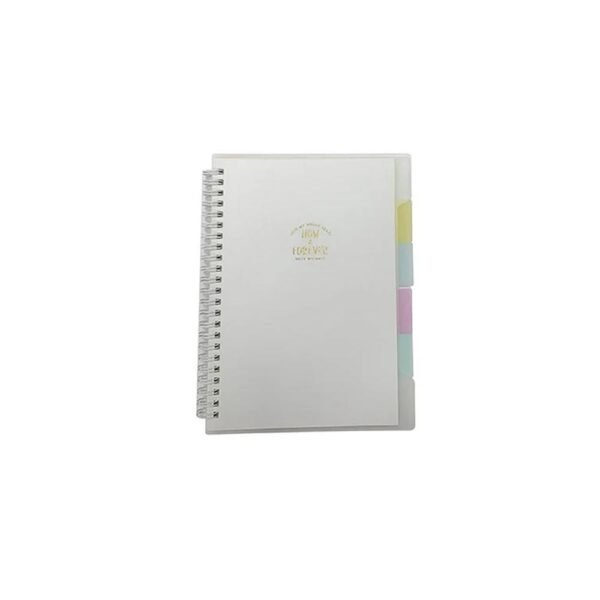 WK0113-3 Cuaderno de anillas A5 con índice (70 hojas)