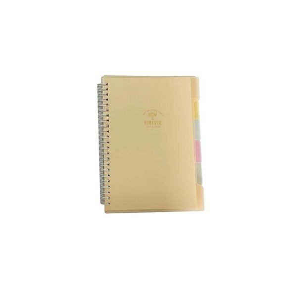 WK0113-4 Cuaderno de anillas A5 con índice (70 hojas)