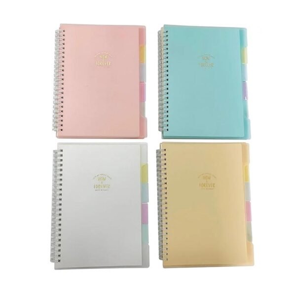 WK0113 Cuaderno de anillas A5 con índice (70 hojas)