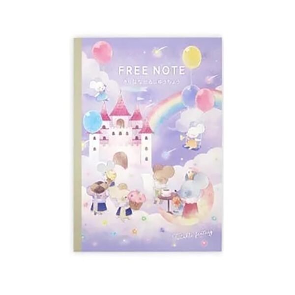 WK0122-3 Cuaderno de notas (50 hojas, Twinkle Fantasy)