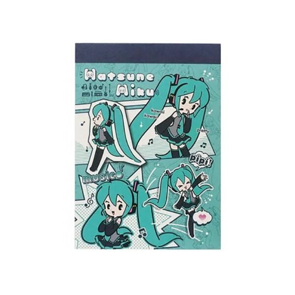 WK0125-2 Hatsune Miku A6 Memo Pad 48 Sheets - Petit Series