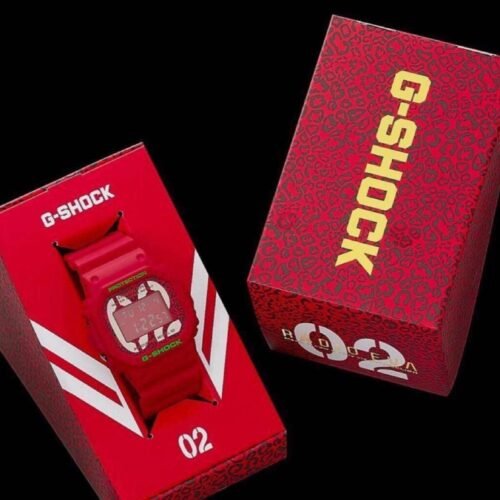 Evangelion CASIO G-SHOCK Reloj de pulsera Asuka Unidad 2 Radio EVA