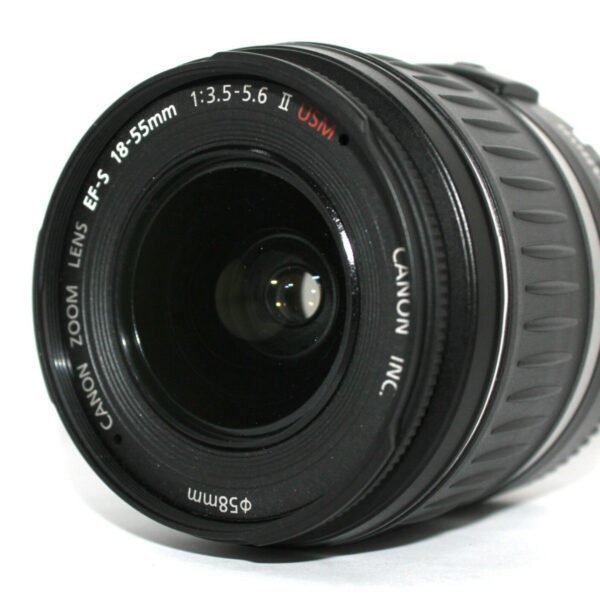 Objetivo Zoom Estándar Canon EF-S 18-55mm II USM para Montura Canon EF
