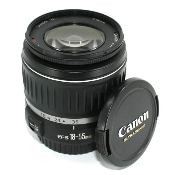Objetivo Zoom Estándar Canon EF-S 18-55mm II USM para Montura Canon EF
