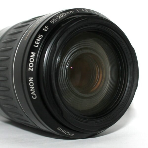 Objetivo Zoom Super Teleobjetivo Canon EF 55-200mm II USM