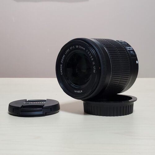 Objetivo Canon EF-S 18-55mm F4-5.6 IS STM para APS-C