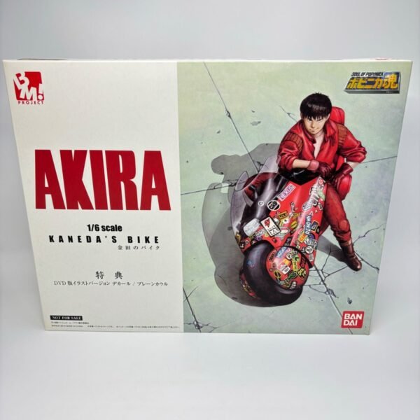 Edición limitada de la moto de Kaneda (AKIRA) – Exclusiva del DVD