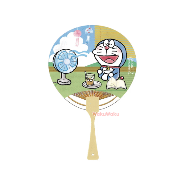WKSF0422-2 Verano – Abanico Diseño Doraemon