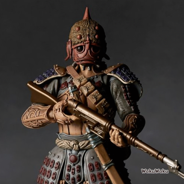 WKSF0427-1 Takeya Shiki – Figura Articulada de un Soldado Dorok (Modelo II) – Nausicaä del Valle del Viento