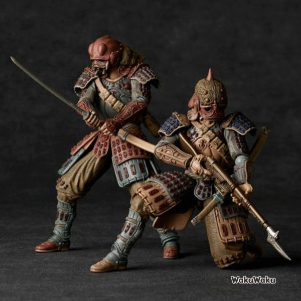 WKSF0427-11 Takeya Shiki – Figura Articulada de un Soldado Dorok (Modelo II) – Nausicaä del Valle del Viento