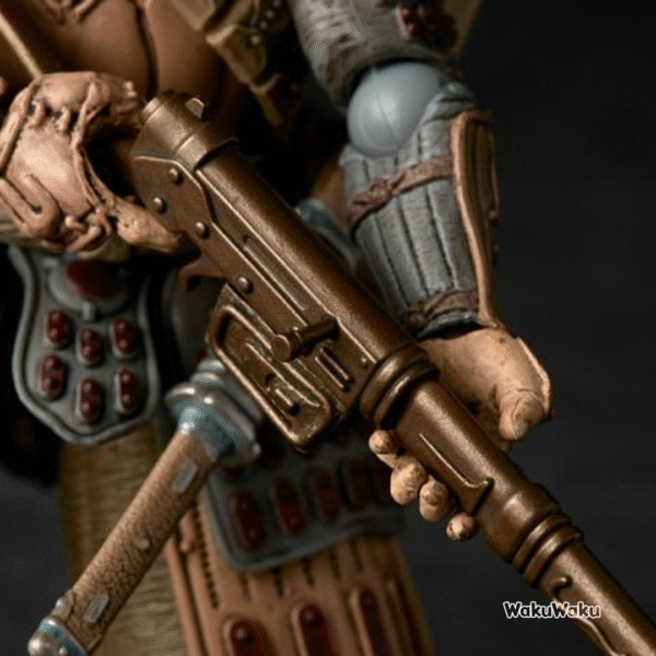 WKSF0427-13 Takeya Shiki – Figura Articulada de un Soldado Dorok (Modelo II) – Nausicaä del Valle del Viento