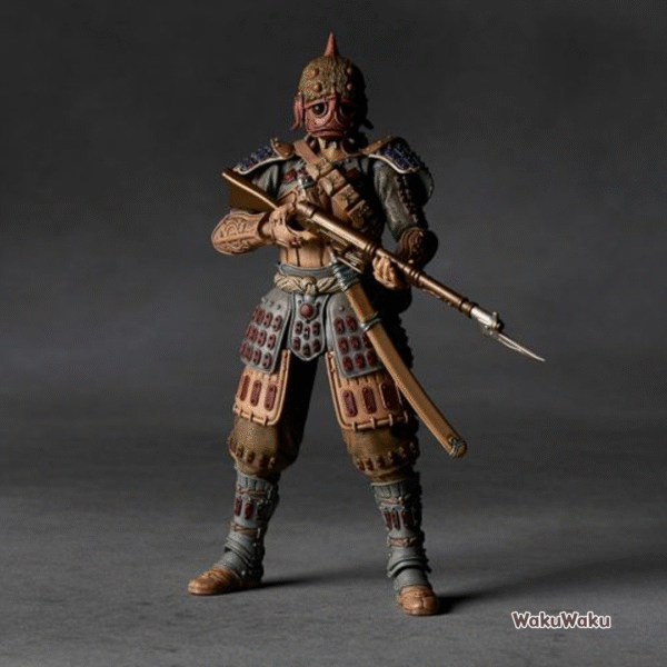 WKSF0427-2 Takeya Shiki – Figura Articulada de un Soldado Dorok (Modelo II) – Nausicaä del Valle del Viento