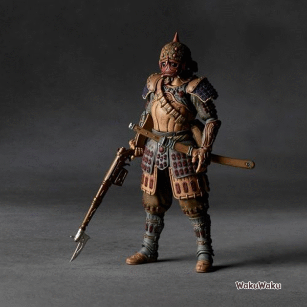 WKSF0427-3 Takeya Shiki – Figura Articulada de un Soldado Dorok (Modelo II) – Nausicaä del Valle del Viento