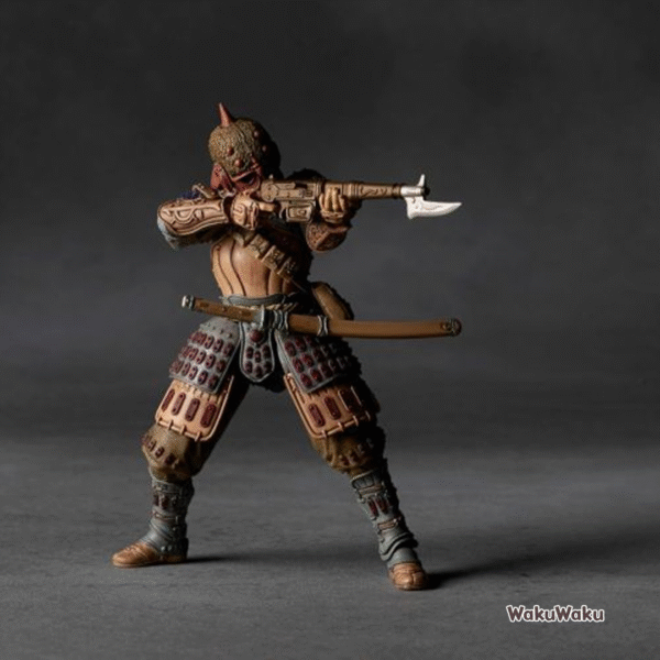 WKSF0427-4 Takeya Shiki – Figura Articulada de un Soldado Dorok (Modelo II) – Nausicaä del Valle del Viento