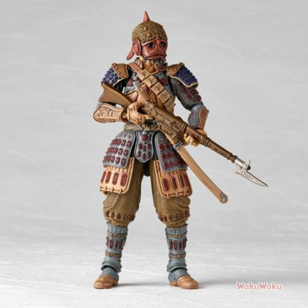 WKSF0427-6 Takeya Shiki – Figura Articulada de un Soldado Dorok (Modelo II) – Nausicaä del Valle del Viento