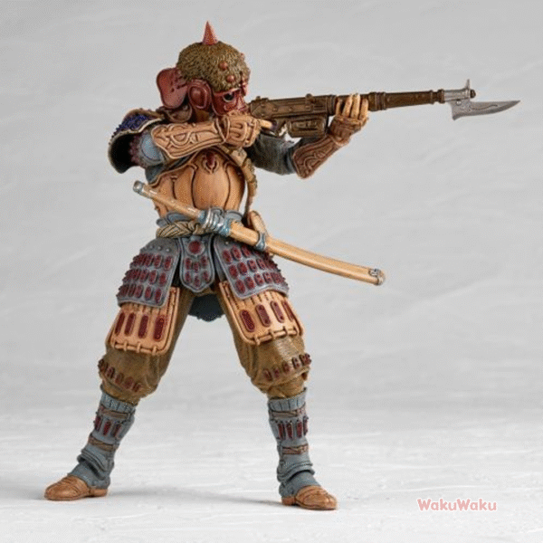 WKSF0427-7 Takeya Shiki – Figura Articulada de un Soldado Dorok (Modelo II) – Nausicaä del Valle del Viento