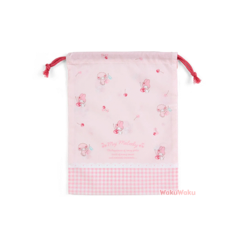 Bolsa tipo kinchaku - Kuromi (巾着M)