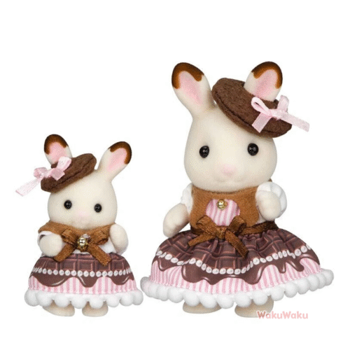 Set de pareja de chocolate dulce – Conejita y bebé de Chocolate Rabbit