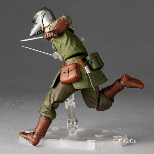 WKSF0445-3 Takeya Jizai Okimono – Soldado de barco Tolmekiano – Nausicaä del Valle del Viento