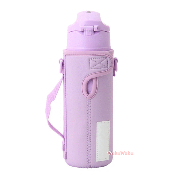 WKSF0450-2 Botella de acero inoxidable con cubierta para niños - Kuromi