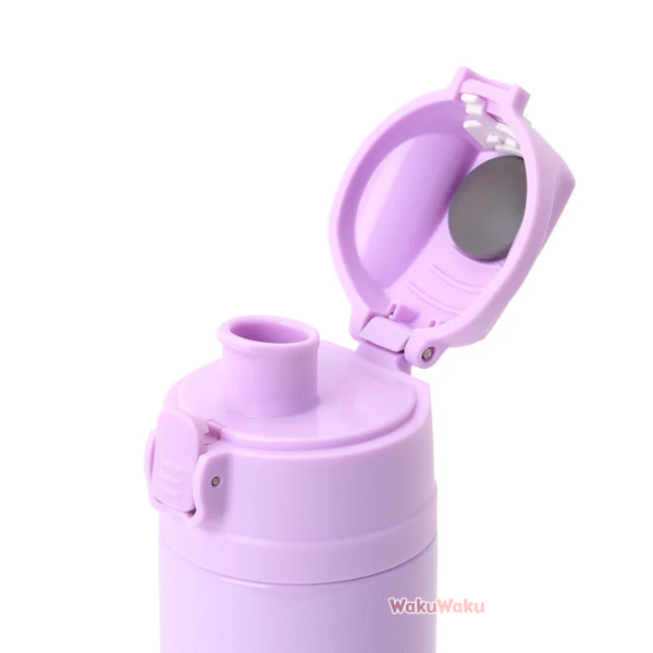WKSF0450-5 Botella de acero inoxidable con cubierta para niños - Kuromi