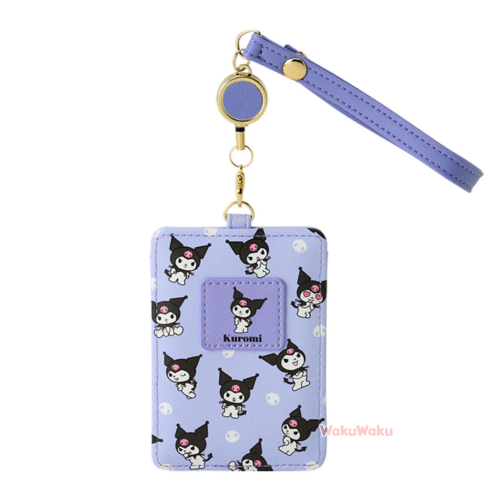 Porta credencial con carrete retráctil - Kuromi