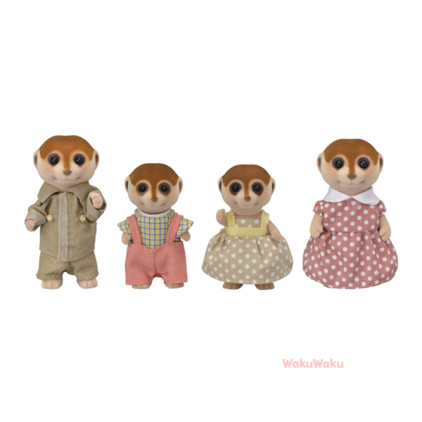 Familia de suricatas - Sylvanian Families