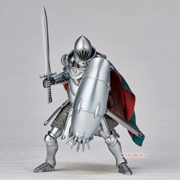WKSF0463-2 Figura articulada estilo Takeya - Soldado Blindado de Tolmekia (Versión Guardia Real de Kushana) de Nausicaä del Valle del Viento