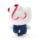 Mini llavero tipo mascota - Hello Kitty (Lazo rojo)