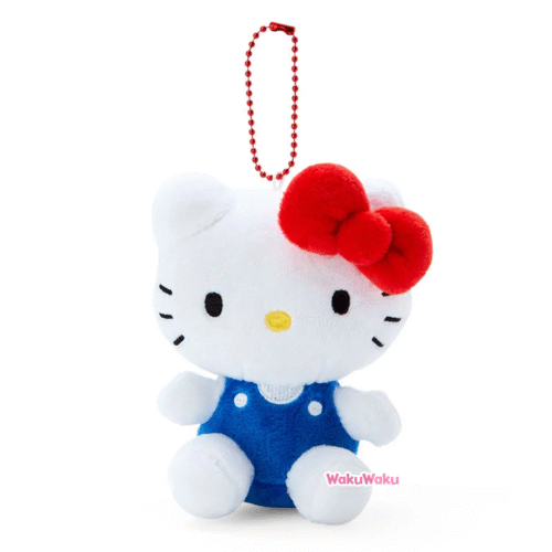 Llavero tipo mascota - Hello Kitty (Lazo Rojo)
