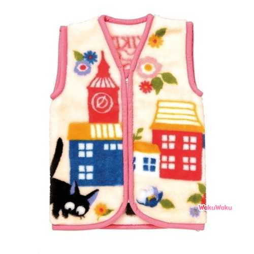 Kiki Entregas a Domicilio – Chaleco para dormir “Flores y paseo” (Talla S)